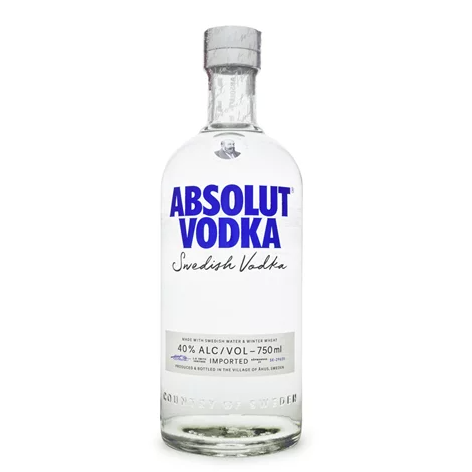 Vodka Absolut - Garrafa com 750ML