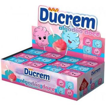 Creme de Avelã Ducrem Algodão Doce - Display 480G