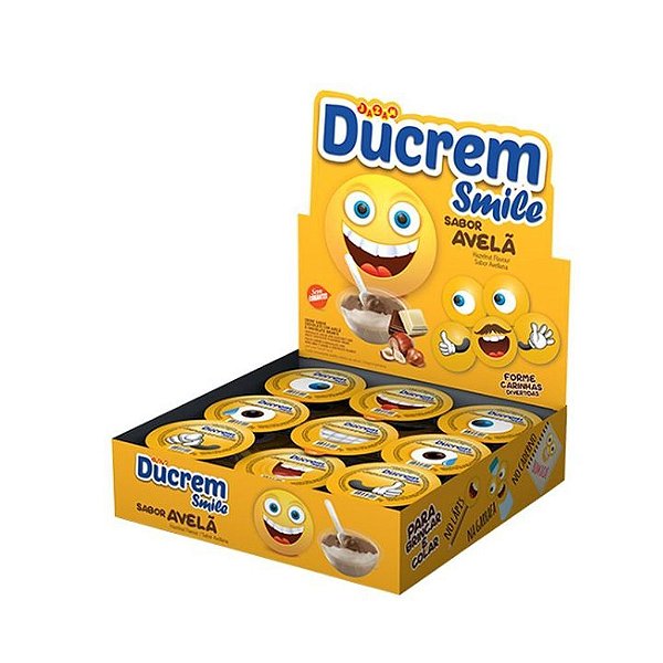 Creme de Avelã Jazam Ducrem Smile Display -18 X 25 G