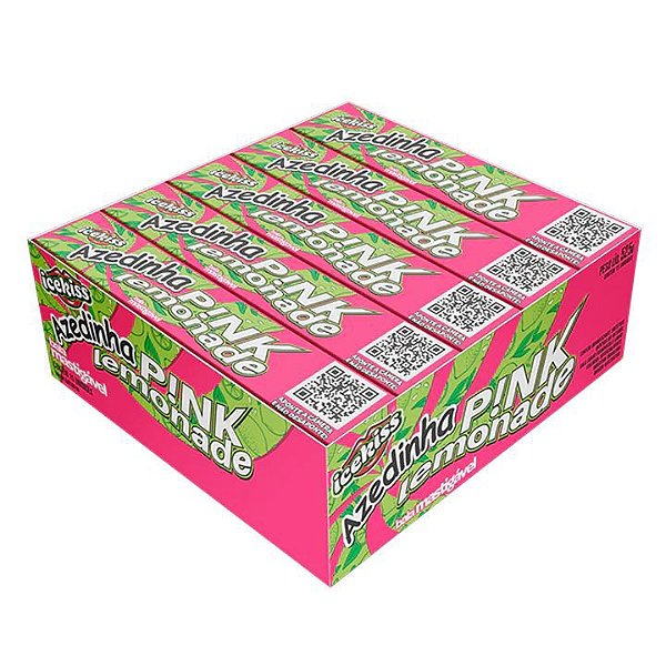 Cory Drops Mastigavel Icekiss Azedinha Pink Lemonade 15un