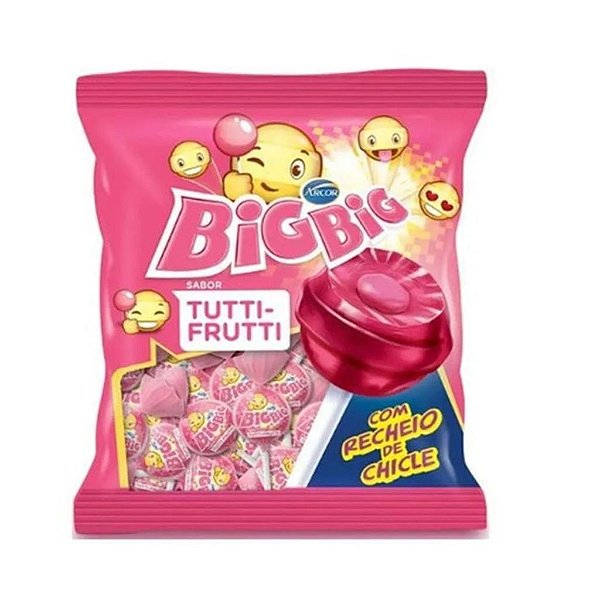Pirulito Big Big Tutti Frutti 500G