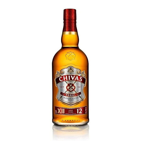 Whisky Chivas Regal 12 Anos - Garrafa com 1L