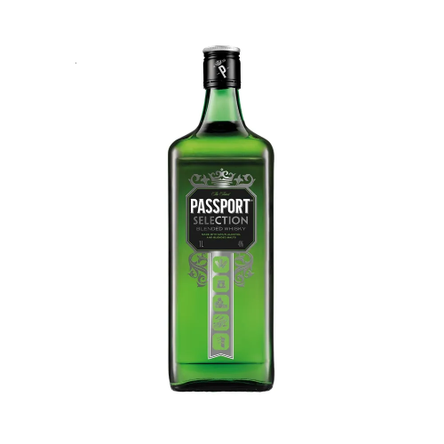 Whisky Passport Selection Blended - Garrafa com 1L