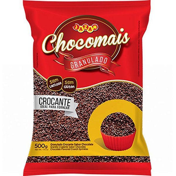 Chocomais Granulado Crocante Sabor Chocolate -  Pacote 500G