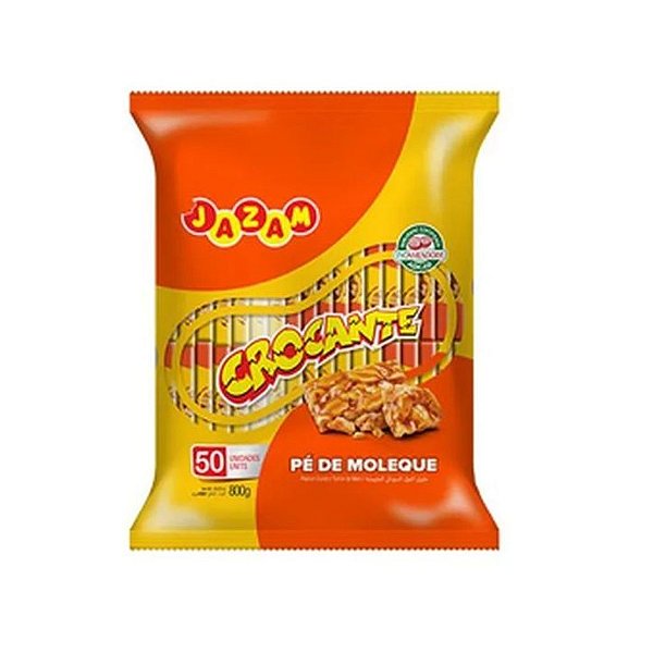 Pé De Moleque Jazam Bandeja Crocante - Embalagem com 750G