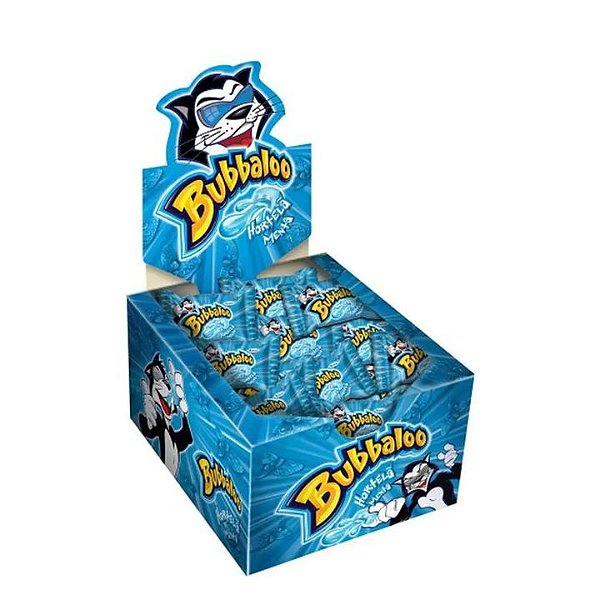 Chiclete Bubbaloo Sabor Hortelã - Embalagem com 300G