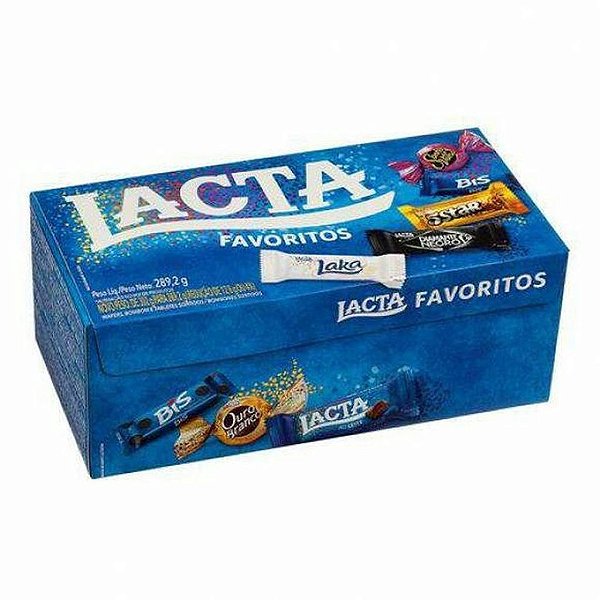 Bombom Lacta Brand Mix Grandes Sucessos - Caixa com 250,6G