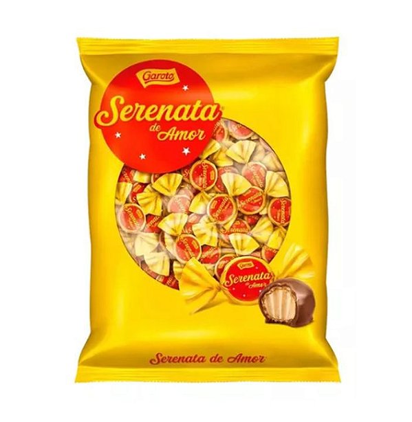 Garoto Bombom Chocolate  Serenata De Amor - Pacote 825G