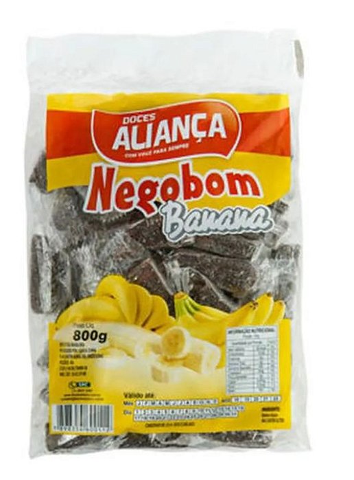 Aliança Doce Nego Bom Grande  - Pacote 800G