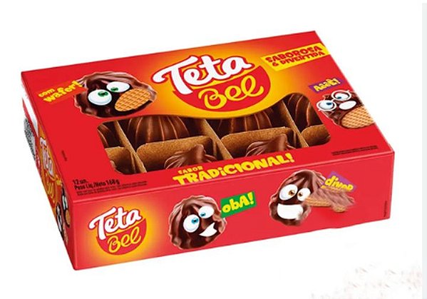 Doce Teta Bel Ao Leite - Embalagem com 168G