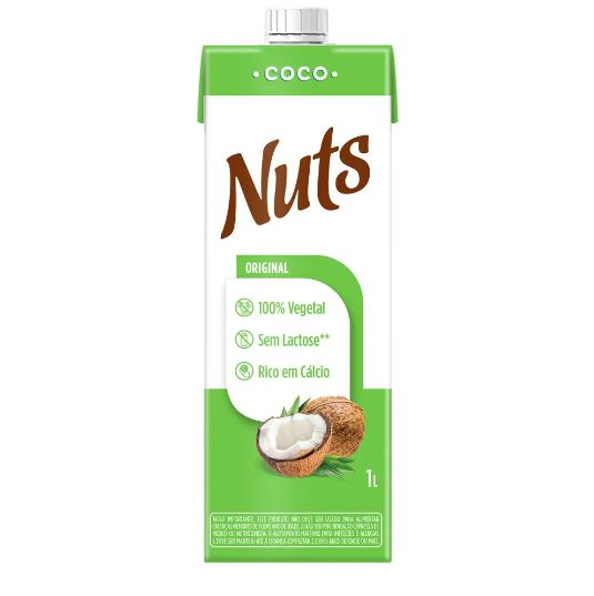 Leite Vegetal de Coco Nuts Maguary 1L