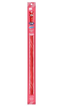 Gelatinas Tubes Super Gigante Morango - Pacote 27G