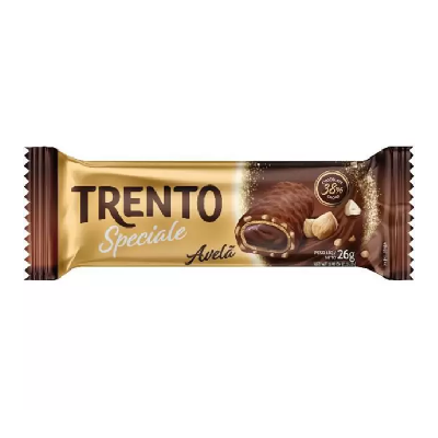 Chocolate Wafer Trento Speciale Ao Leite - Embalagem com 26G