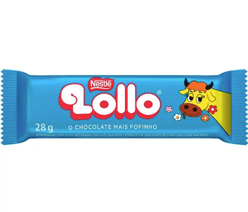 Chocolate Lollo - Embalagem com 28G