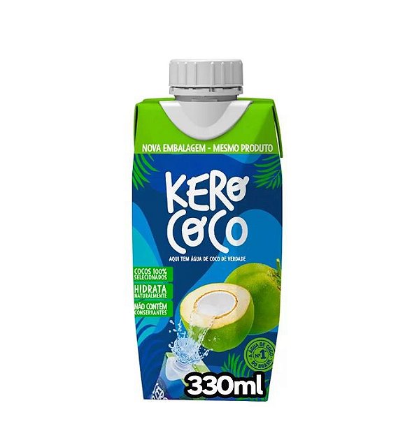 Água De Coco Kero Coco - Caixa com 330ML