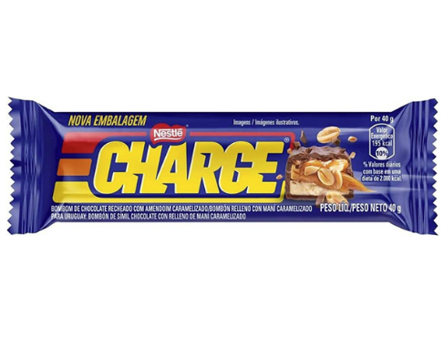Chocolate Charge - Embalagem com 40G