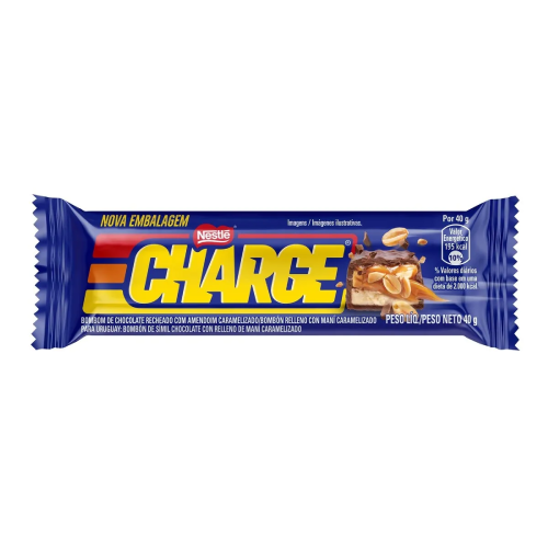 Chocolate Charge - Embalagem com 40G
