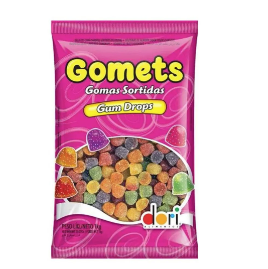Gomas Sortidas Gomets Sino - Embalagem com 1KG