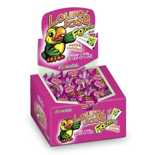 Chiclete Louro Jose Tutti Frutti Florestal - 140G