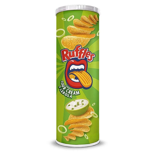 Batata Ruffles Stax Sour Cream Cebola Pepsico - 134G