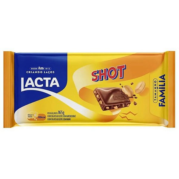 Chocolate Lacta Shot 165G