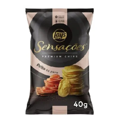 Batata Sensações Peito de Peru -  40G