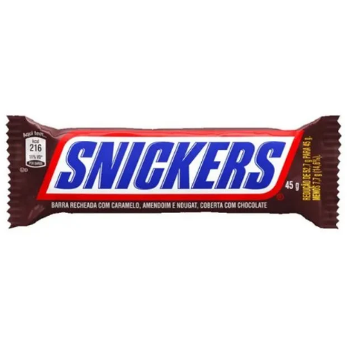 Chocolate Snickers Original - Embalagem com 45G