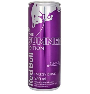 Energético Red Bull Summer Edition Sabor Açai - 250ML