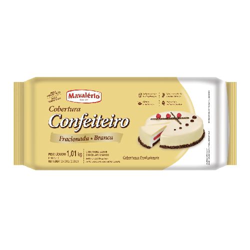 Cobertura Pratica  Chocolate  Branco - 1,01 KG