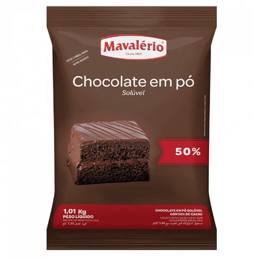 Mavalério Chocolate  Em Pó Soluvel 50% Cacau 1,01 Kg