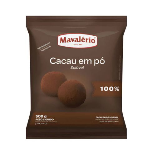 Mavalério Cacau Em Pó Alcalino 500G