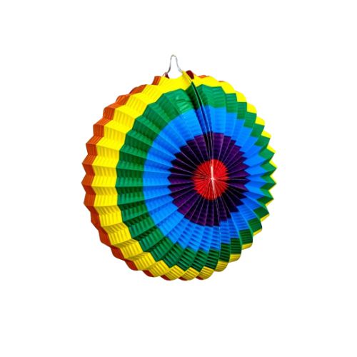 Enfeite Decorativo Junino Balão Círculo Quadrado - 30cm