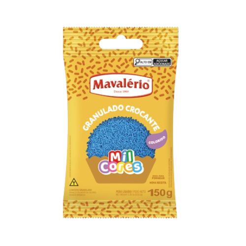 Mavalério Granulado Crocante Azul 150G