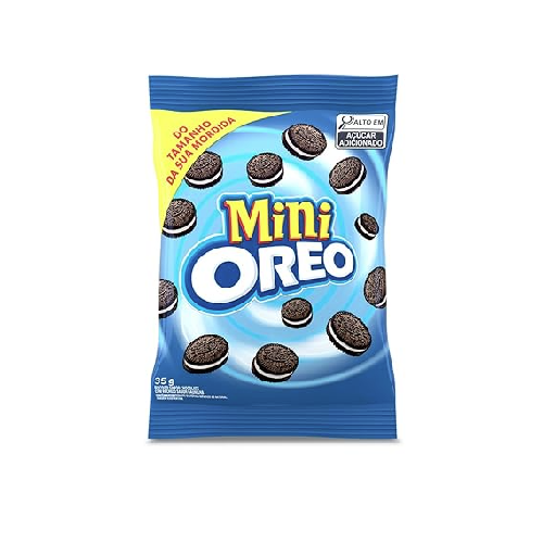 Mini Biscoito Recheado Oreo - Pacote com 35G