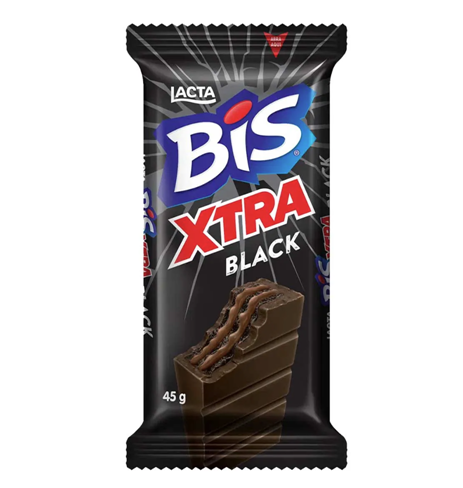 Chocolate Bis Xtra Black - Embalagem com 45G
