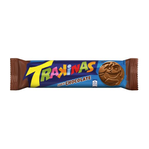 Biscoito Recheado Trakinas Chocolate 126G