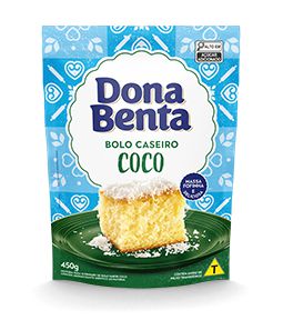 Mistura para Bolo Dona Benta Sabor Coco - 450G