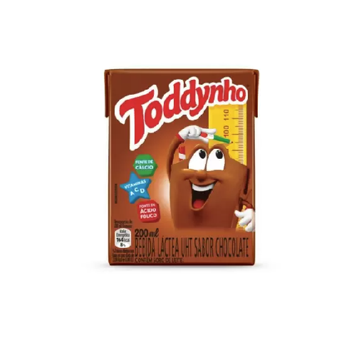 Bebida Láctea Toddynho Sabor Chocolate - Embalagem com 200ML