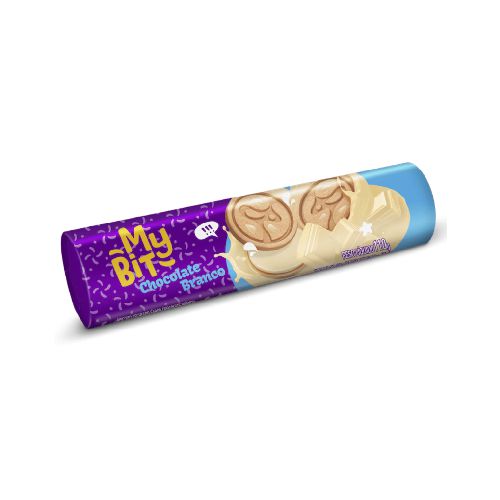 Biscoito Recheado My Bit Chocolate Branco 110G