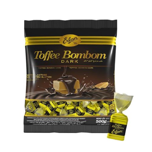 Bombom Toffe Dark Erlan 500G