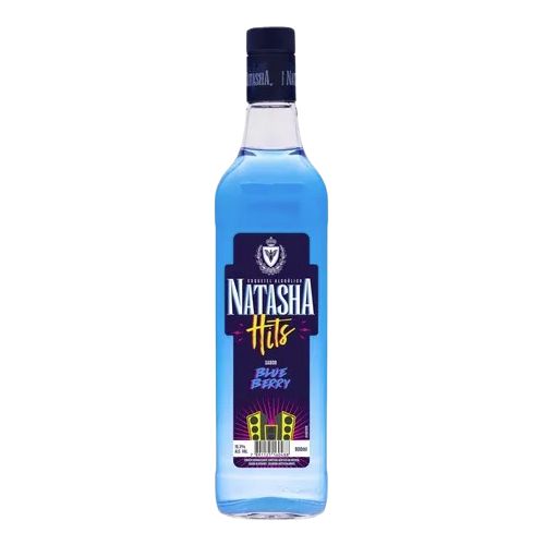 Coquetel Natasha Hits Blueberry 900ml