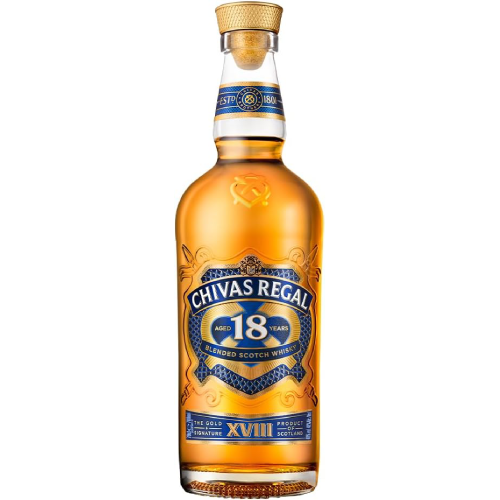 Whisky Chivas Regal 18 Anos - Garrafa com 750ML
