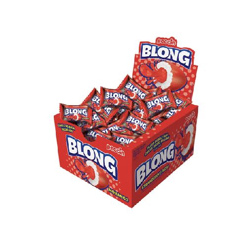Chiclete Blong Sabor Morango - 200G