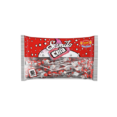 Pirulito Samito Cola - Pacote com 275G