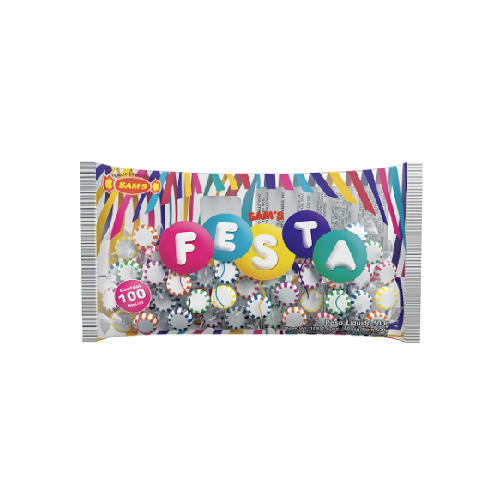 Bala Dura Sam´s Festa Sortida - Embalagem com 500G