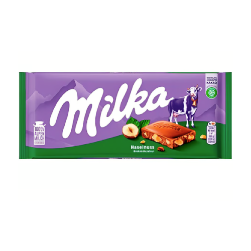 Chocolate Milka Ao Leite Hazelnut 100G