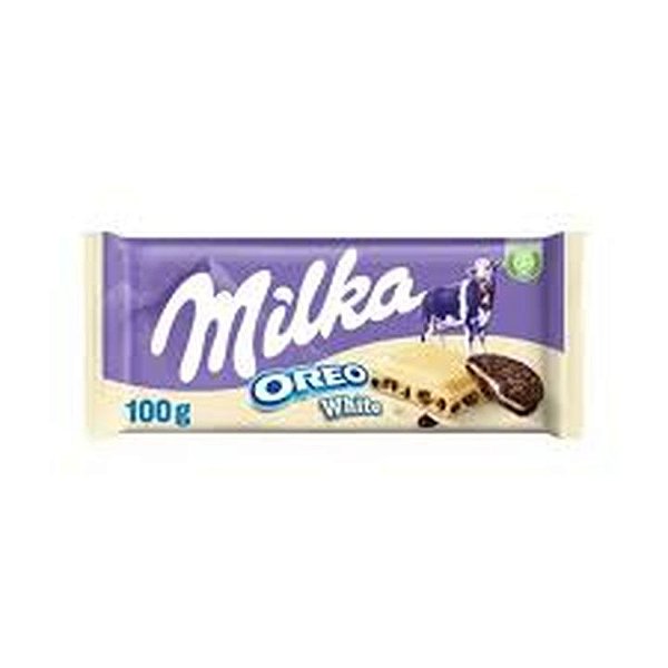 Chocolate Milka Oreo Branco 100G