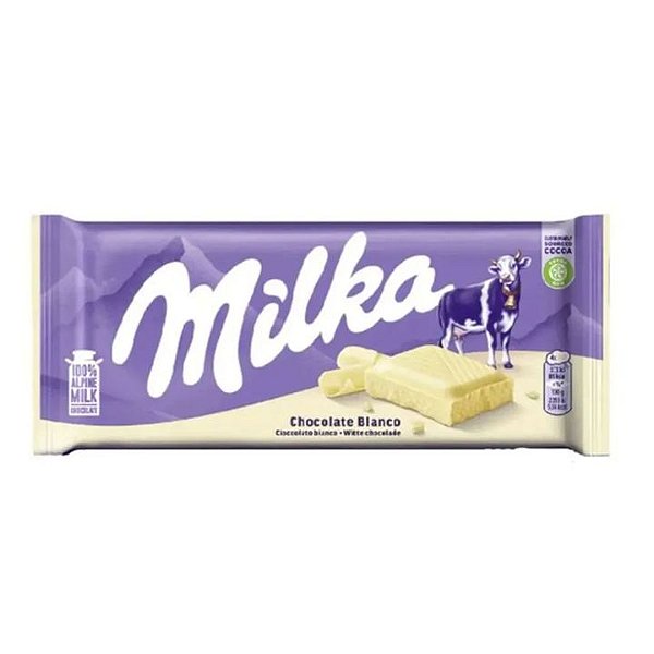 Chocolate Milka Alpine White 100G