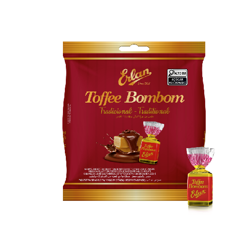 Bombom Toffee Tradicional Erlan 500G