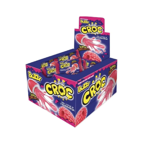 Chiclete Buzzy Croc Sabor Framboesa - 172G